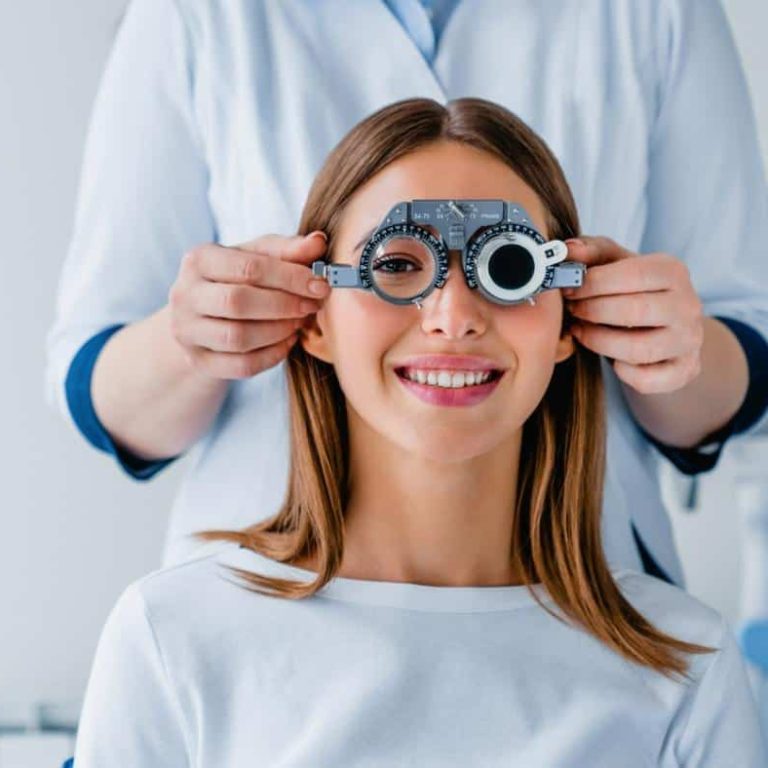 professional eye test in bahrain